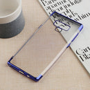 Ahomi Phone Case Crystal Clear Plating Bumper Soft TPU Rubber Case Cover Fits