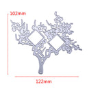 Album Tree Cutting Dies Stencils Scrapbook Embossing DIY Craft Card Gifts-1
