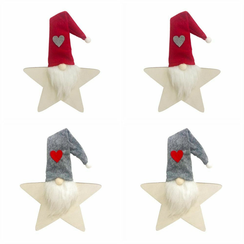 Xmas Tree Decor Christmas Decorations Star Pendant Drop Decor Hanging Ornament