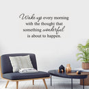 Self-adhesive Wall Stickers PVC English Proverbs Simple TV Background Decals