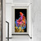 Frameless Oil Paint By Numbers DIY Fish Picture Craft Kit for Room Decoration