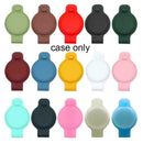 1xCase For AirTag Leather Cover Key Ring Tracker Keychain AirTag HOT J6V0
