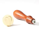 Wood Handle Metal Sealing Wax Stamp Sundries Pattern Wax Seal Stamp (W28) Newly