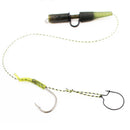20x Carp Fishing Maggot Clips Earthworm Clip Hair Rig Worm Holder Fishing Tackle