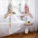 DIY Special Shape Crystal Hummingbird Diamond Painting Kit Pendant (SMDZ03)