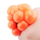 Random Color Cute Autism Kids Mood Anti Stress Grape Squeeze Face Reliever Ball
