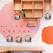 With Bowknots DIY Wood Chips Hanging Ornaments Wooden Craft Easter Decorations