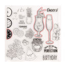 Drink Glass Fruit Embossing Paper Card Cutting Die DIY Seal Stamp (T1900TC)