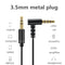 With Microphone Volume Control Aux Headphones Male to Male 3.5mm Audio Cable