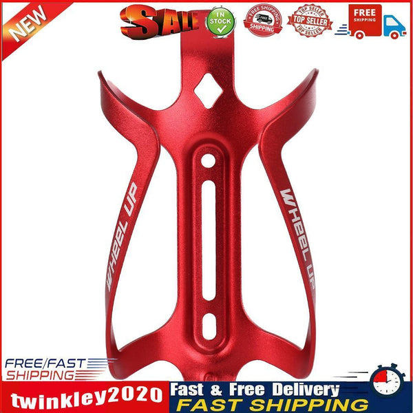 Metal MTB Bike Water Bottle Cage Cycling Drink Cup Holder Bracket (Red) Newly