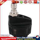 6 in 1 Adjustable Nozzle for 1/4 inch 3000psi High Pressure Washer (Black) Newly