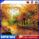 5D Diamond Painting Kit Maple Forest Full Round Drill Rhinestone DIY Crafts