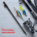 Carp Fishing Aluminum Bank Stick for Buzz Bar Bite Alarm Rod Rest (45-78cm)