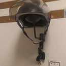 Stainless Steel Bike Helmet Holder Aluminum Hat Storage Bracket Hook (A) Newly