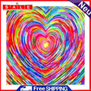 5D DIY Diamond Painting Colorful Love Full Drill Rhinestone Mosaic Art Picture