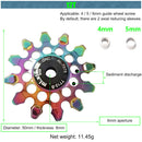 Mi.Xim 12T MTB Road Bike Rear Derailleur Guide Bearing Jockey Wheel (Color)