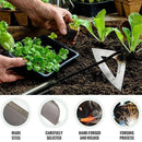 Steel Weeding Shovel Farm Tool Handheld Hollow Hoe Agriculture Rake Tool