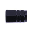 4pcs Aluminum Alloy Car Wheel Tire Valve Air Caps Stem Covers (Black) Newly