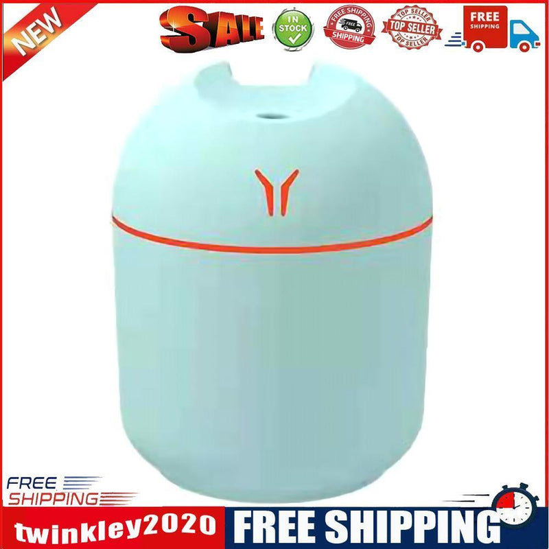 Ultrasonic Air Humidifier Aroma Sprayer USB Essential Oil Diffuser (Blue)