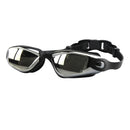 Electroplating HD Swimming Eyewear for Women Men UV Protection Anti-fog Goggles