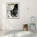 5D DIY Diamond Painting Tiger Full Round Drill Mosaic Art Picture Rhinestone