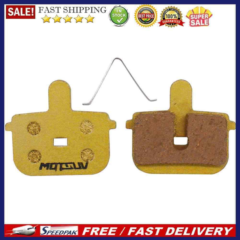 MOTSUV 2pcs MTB Cycling Bike Disc Bicycle Brake Pads Metal Hydraulic Disc Par