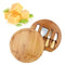 Bamboo Cheese Board Kitchen Wooden Handle Set Board Steel Cheese U9O8 G5Z9
