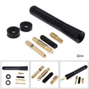 2x8cm Universal Carbon Fiber FM Short Antenna Aerials For Ford Focus 2 3