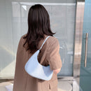 Casual Women Solid Color Top-handle Handbag Shoulder Underarm Hobos Bags Purse