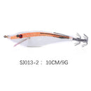 Luminous Squid Jig Hook Wood Shrimp Bait 9g Cuttlefish Sea Fishing Lure (3)