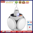 Solar Powered Remote Control LED Lanterns Hanging Emergency Camping Light B