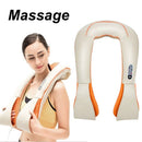 To Use Pain Relief Heat Kneading Neck Shoulder Massager Back Massage Shiatsu