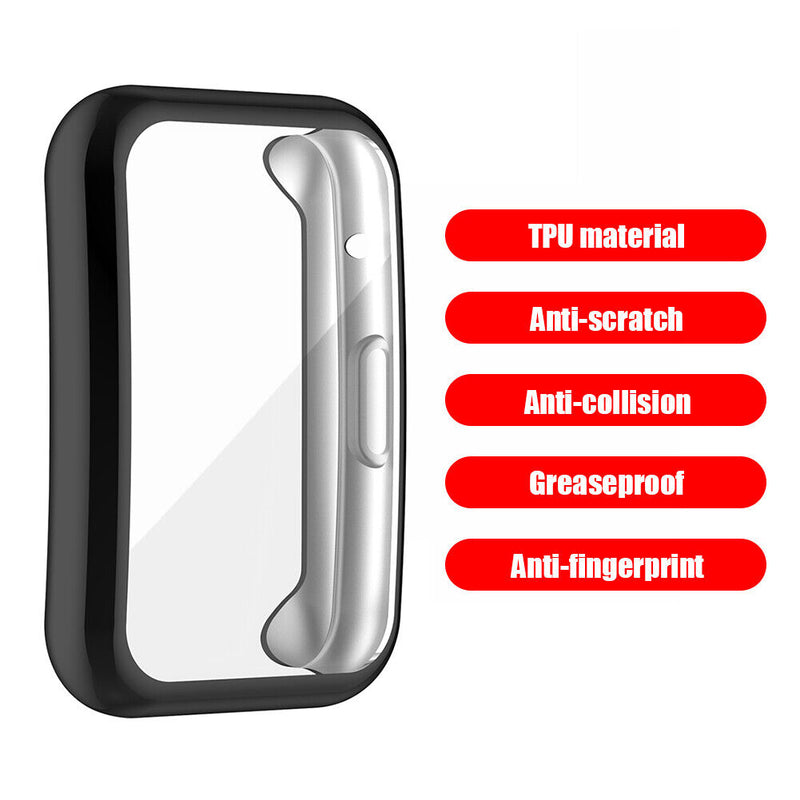 TPU Protector Case Anti Scratches Full Cover for Huawei Watch Fit (Black) Newly