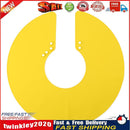 Haircut Shawl Neck Cape Silicone Neck Shield for Hair Coloring (Yellow) Newly