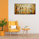 Egyptian Frescoes Oil Paint By Numbers Kits DIY Handpainted on Canvas Craft