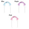 Wedding Soft Cake Flags Cloud Balloon Cake Topper Baby Shower Pompom Cloud