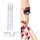 Handheld Nail Tips Carved Pens Drawing Dotting Carved Manicure Pencil Househo