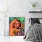 Girl with flowers 40x50cm Oil Paint By Numbers Picture DIY Painting