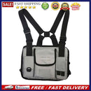 Fashion Women Chest Shoulder Bag Hip Hop Multi-pocket Pouch Oxford Street Pac