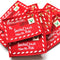Non-Woven Embroidery Christmas Envelope Xmas Trees Pendant Gift Candy Bags