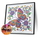 5D DIY Diamond Painted Special Shaped Diamond Butterfly yk122
