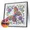 5D DIY Diamond Painted Special Shaped Diamond Butterfly yk122