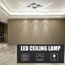 LED Ceiling Lamp 85-265V Forked Shaped Curved Modern Lamp (Cold White 4LED)