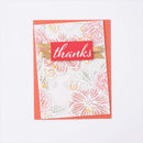 Flower Leaves Blessings Cutting Die Seal Stamp Album Making Embossing Paper Card