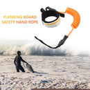 Elastic Coiled Raft Kayak Safety Hand Rope Stand Up Paddle Board Surfing Leas