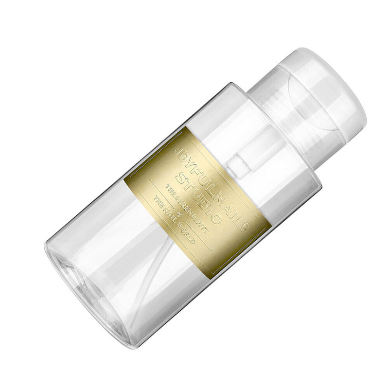 150/300ml Press Empty Bottle Nail Polish Remover Cleaner Makeup Clear Dispenser