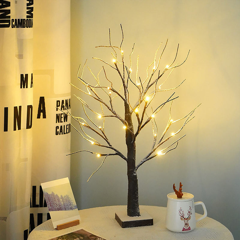 Birch Tree Lighted Artificial Branches Tree Decoration for Home Party Festival