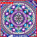 Handmade Mandala 5D DIY Full Round Drill Drawing Kit Diamond Painting Artwork