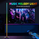 LED Floor Lamp RGB Rhythm Light Colorful Music Synchronization Atmosphere Light