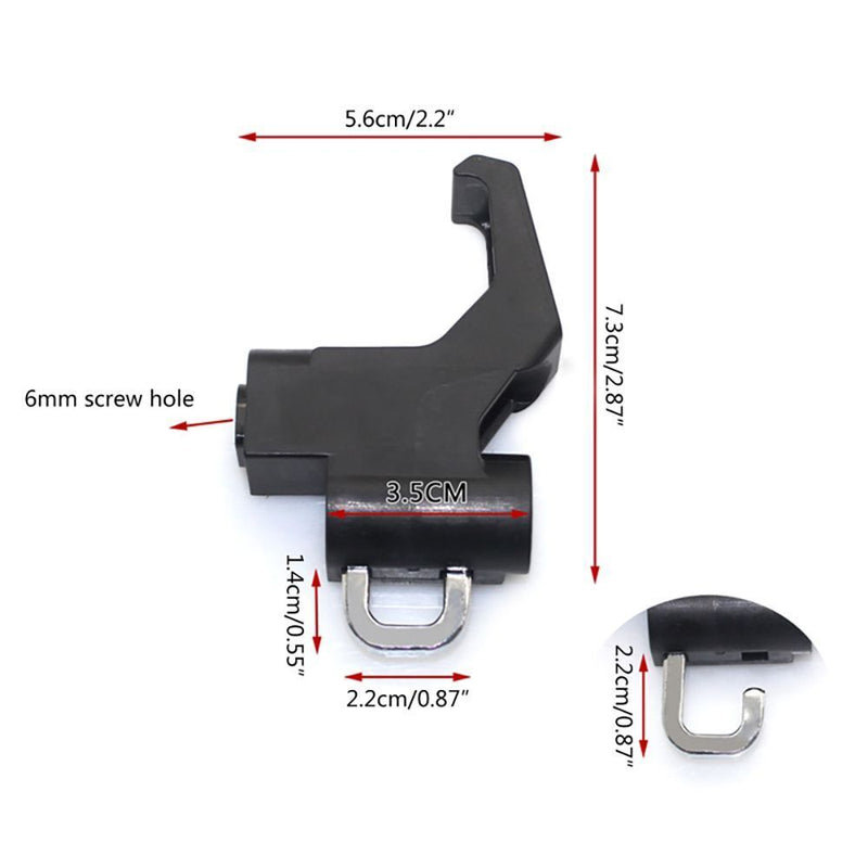 E-Bike Motorcycle Scooter Helmet Hook Lock Security Supplies Electric Bicycle